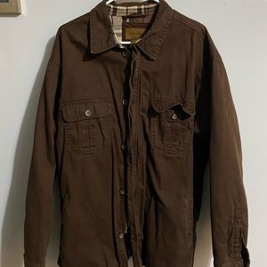 st. john’s bay brown jacket